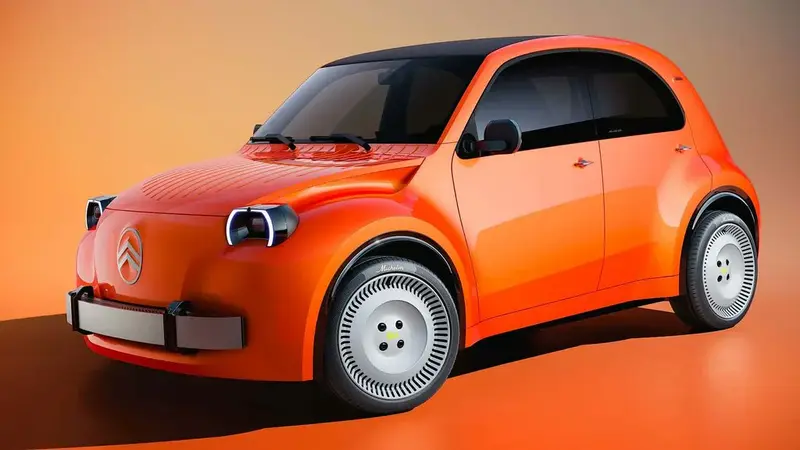 Citroën reimagines the 2 CV Fourgonnette as an electric concept
