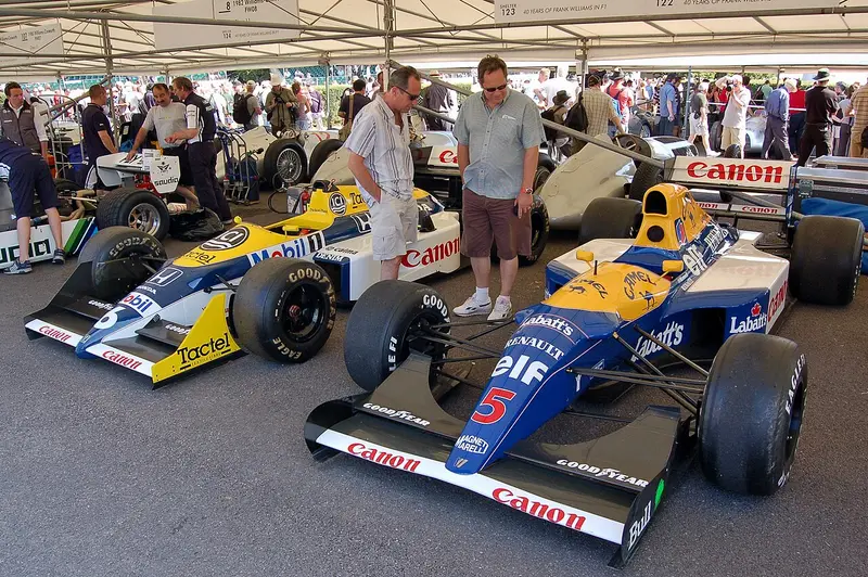 Williams to mark 50th year with legendary cars on show in London